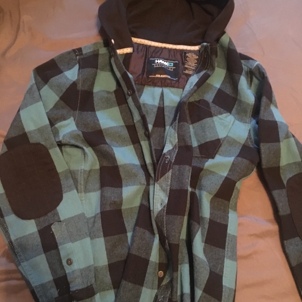 Tony hawk flannel jacket